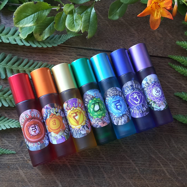 Chakra Healing Oil Set