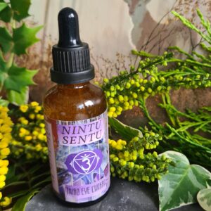 Third eye chakra oil blend high frequency Reiki Master sacred geometry and crystal charged 50ml