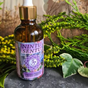 Crown chakra oil blend high frequency Reiki Master sacred geometry and crystal charged 50ml