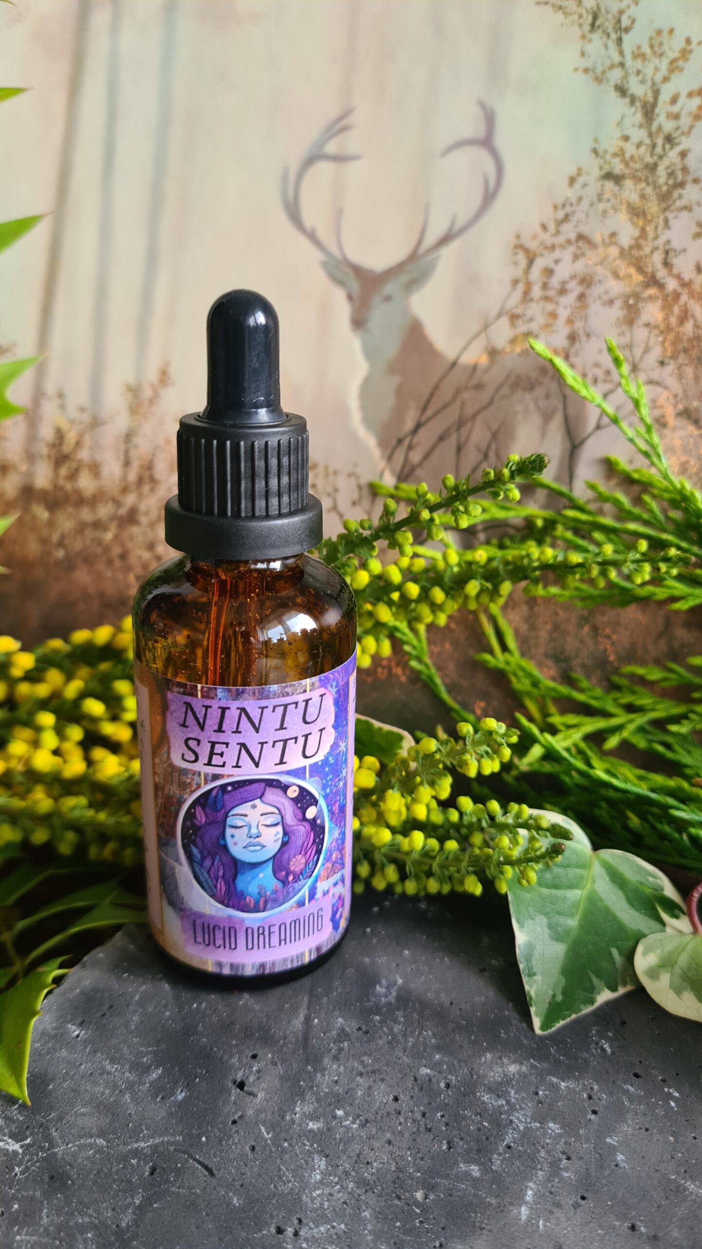 Lucid dreaming oil blend high frequency Reiki Master sacred geometry and crystal charged 50ml