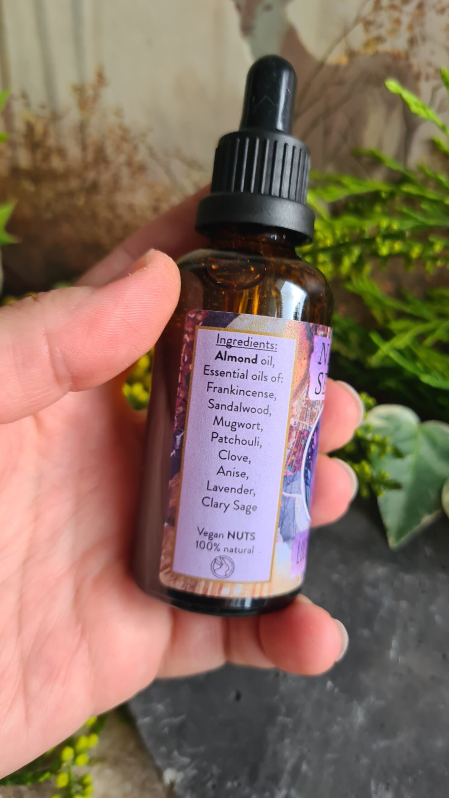 Lucid dreaming oil blend high frequency Reiki Master sacred geometry and crystal charged 50ml - Image 2