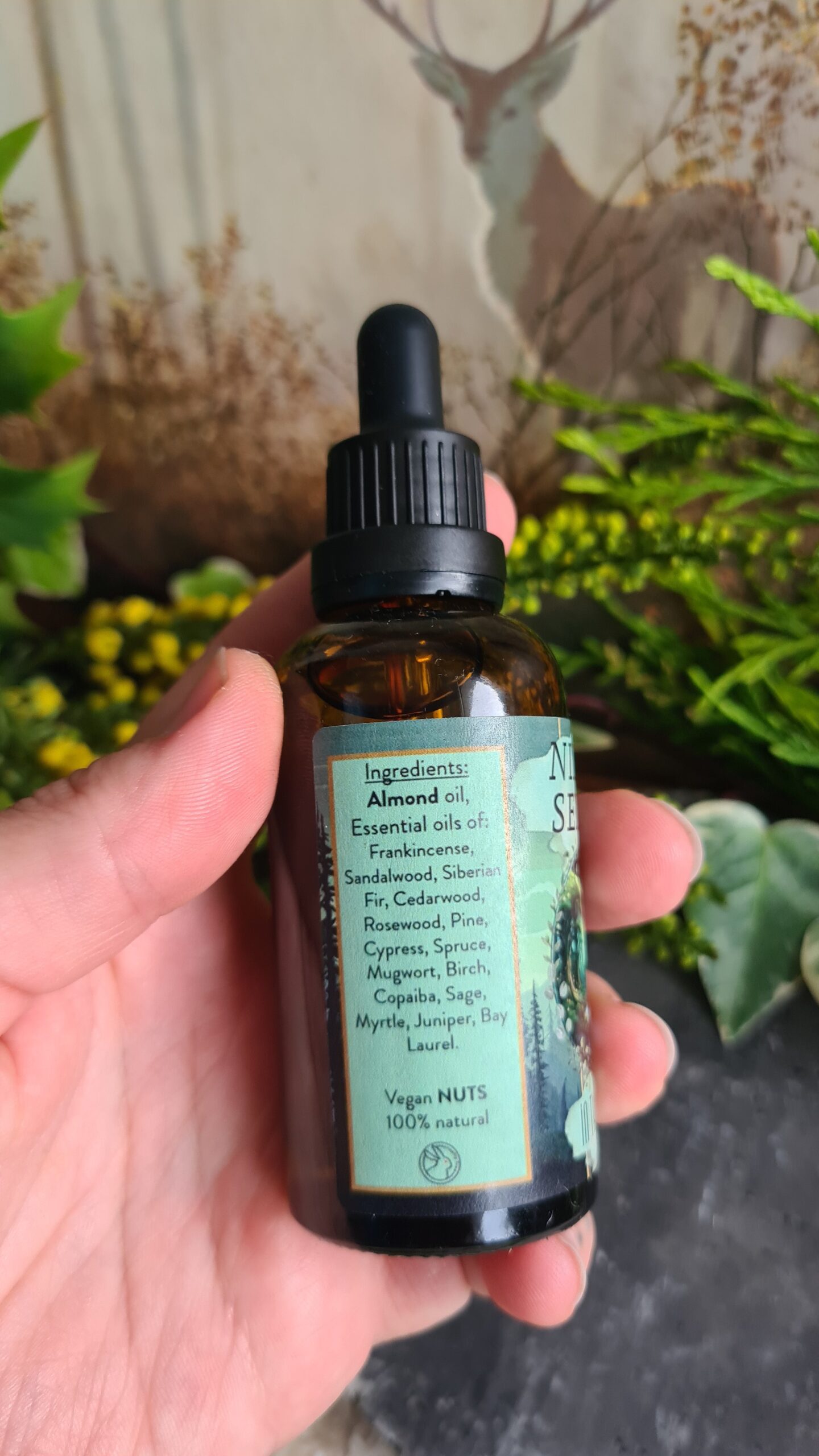In the Woods essential oil blend high frequency Reiki Master sacred geometry and crystal charged - Image 2