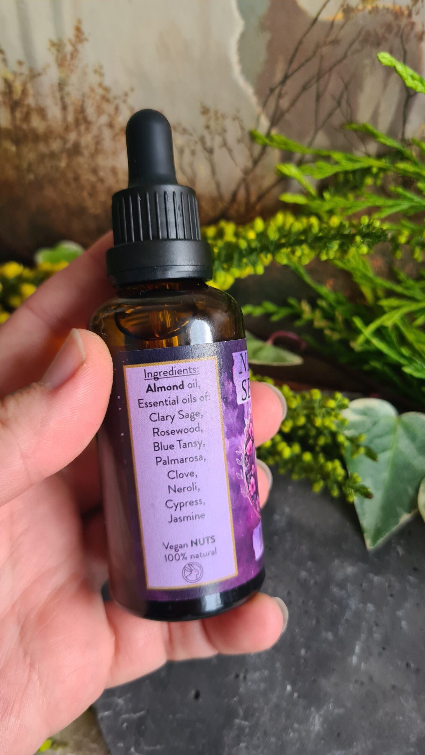 Moon cycle oil blend high frequency Reiki Master sacred geometry and crystal charged 50ml - Image 2