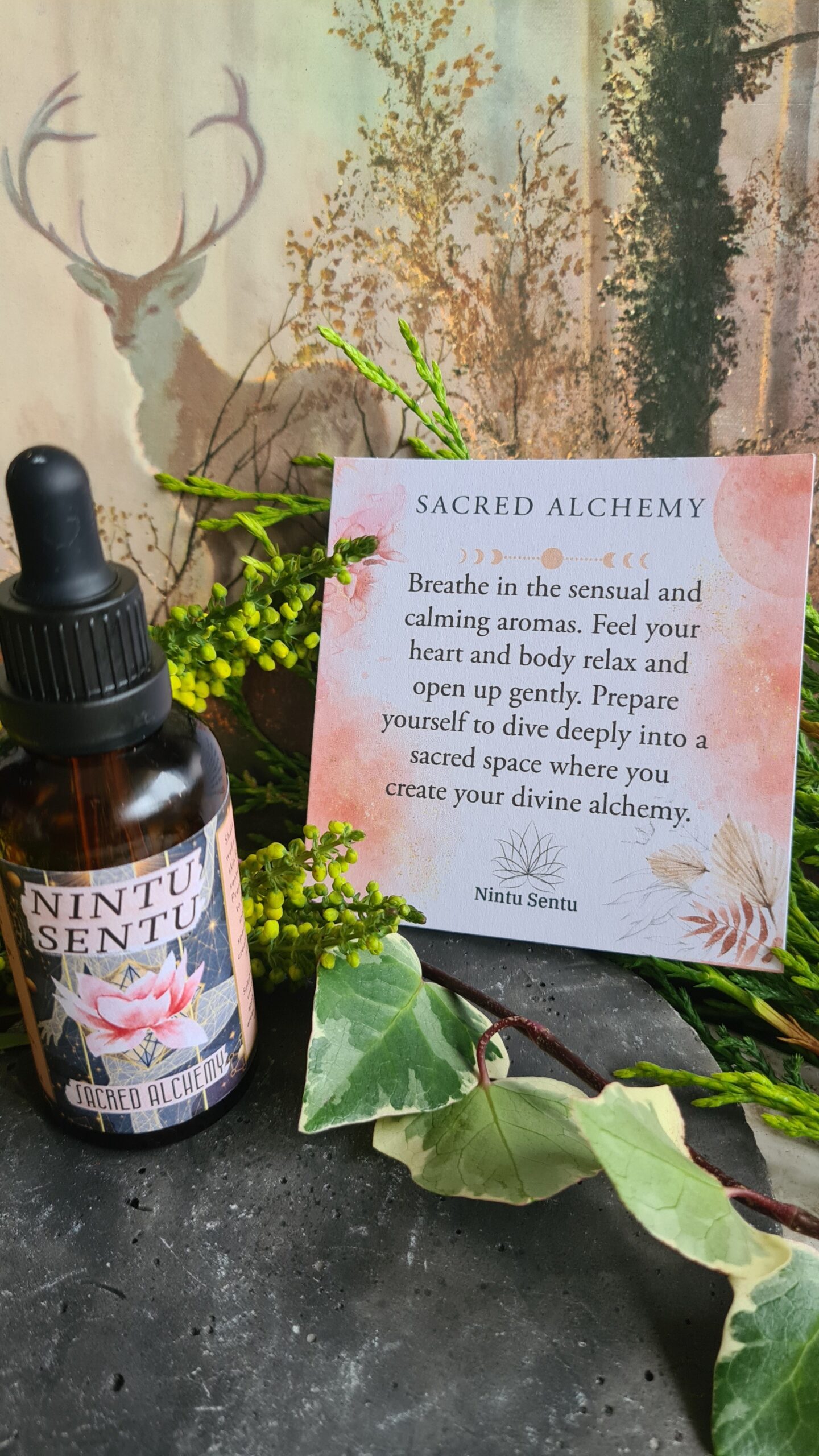 Sacred Alchemy oil blend high frequency Reiki Master sacred geometry and crystal charged 50ml - Image 4