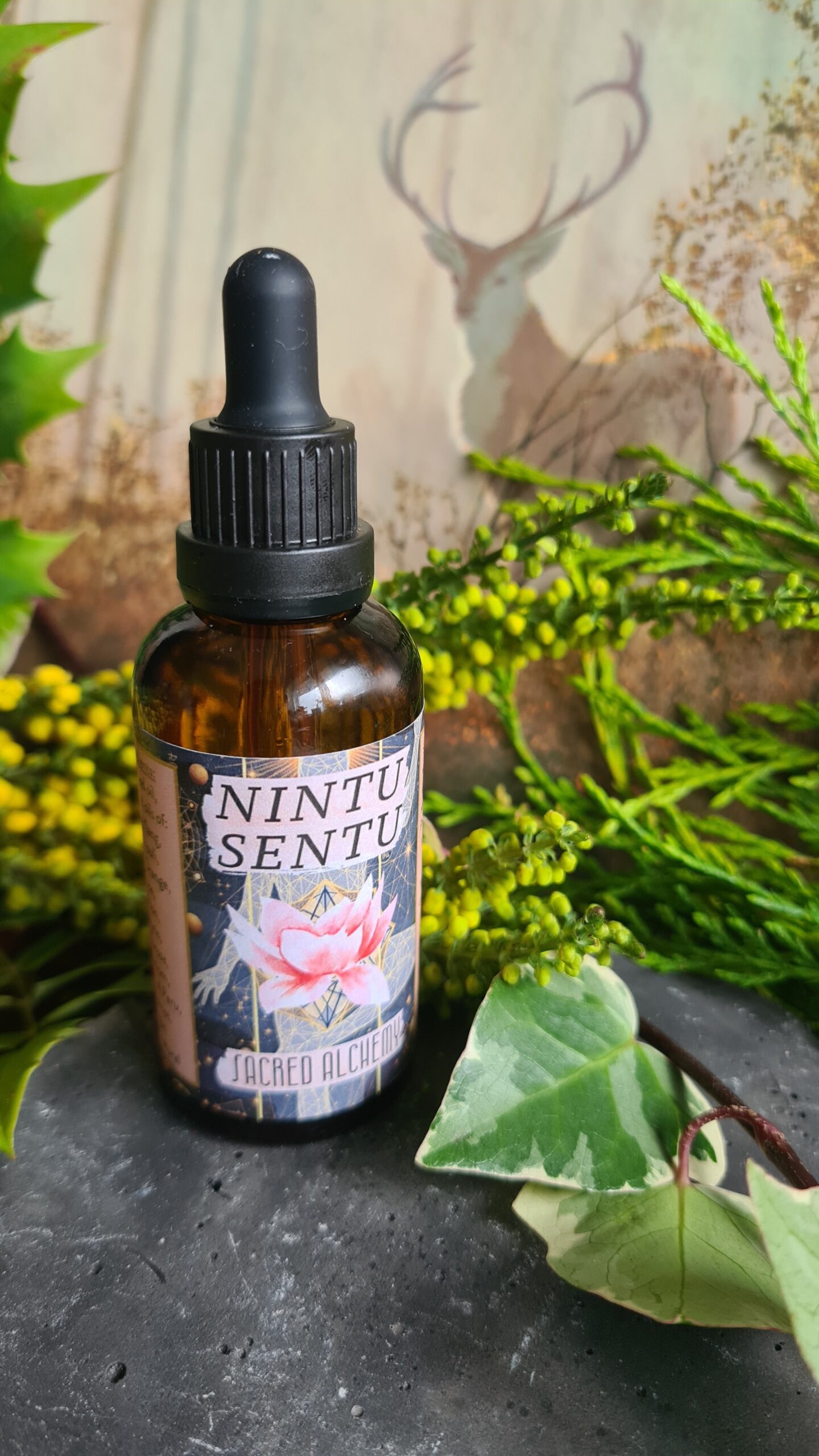 Sacred Alchemy oil blend high frequency Reiki Master sacred geometry and crystal charged 50ml