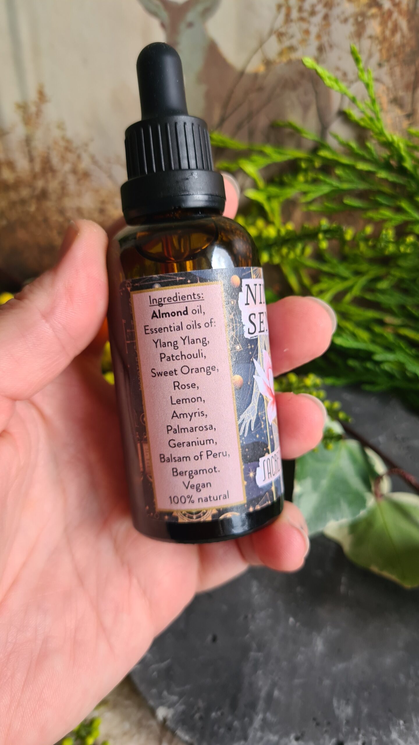 Sacred Alchemy oil blend high frequency Reiki Master sacred geometry and crystal charged 50ml - Image 3