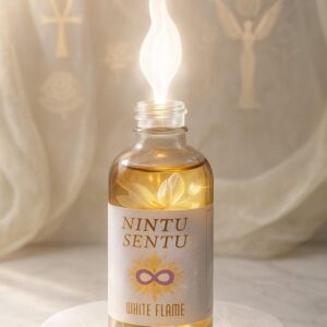 White Flame Aura cleansing space clearing spray with crystals essential oils high frequency vibration energy 100ml